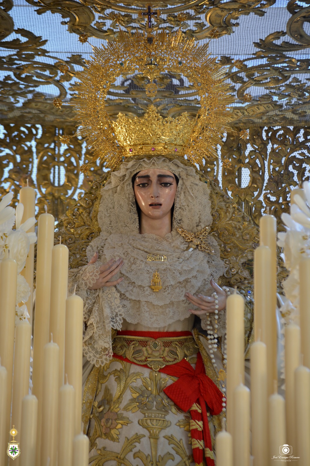 Nuestra Se Ora De La Salud En Su Paso De Palio Hermandad De San Gonzalo